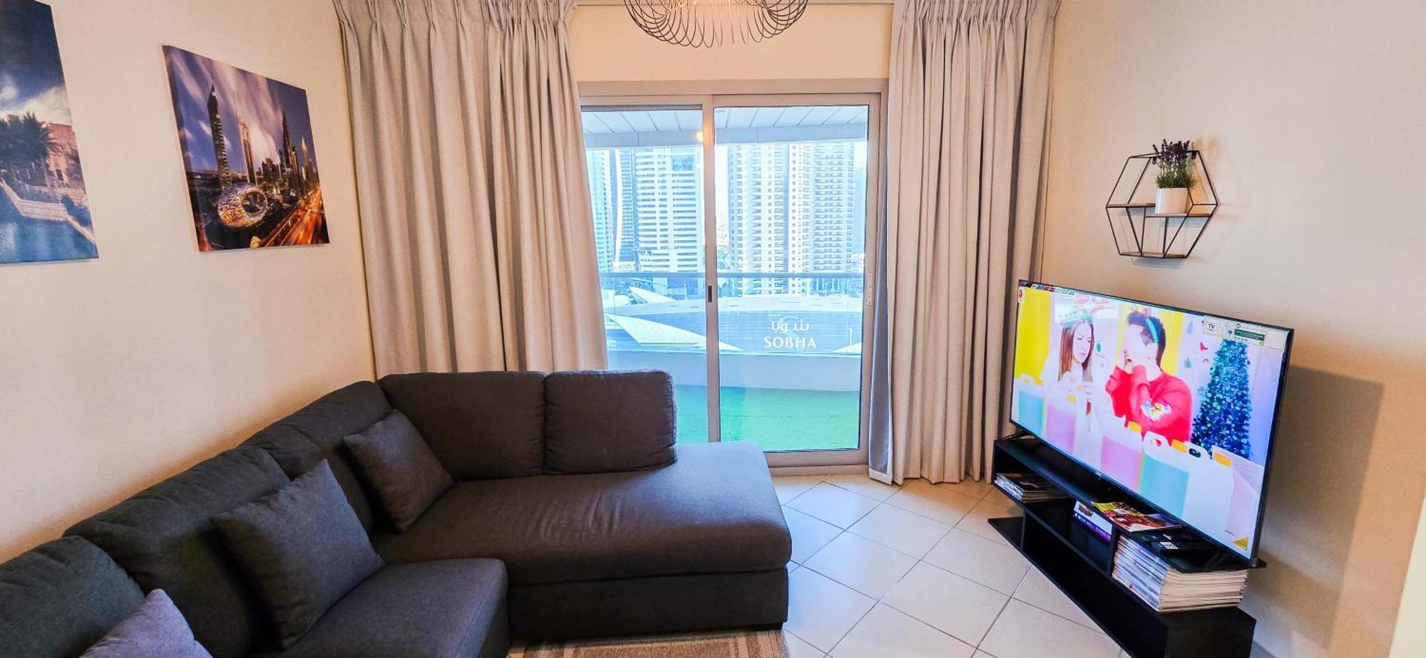 Spacious 2 Bed Apt At Marina High Floor دبي المظهر الخارجي الصورة