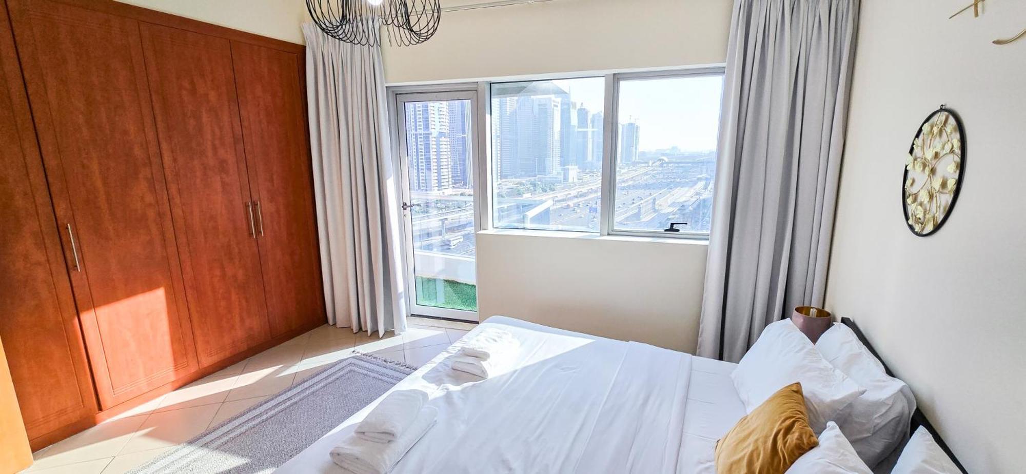 Spacious 2 Bed Apt At Marina High Floor دبي المظهر الخارجي الصورة