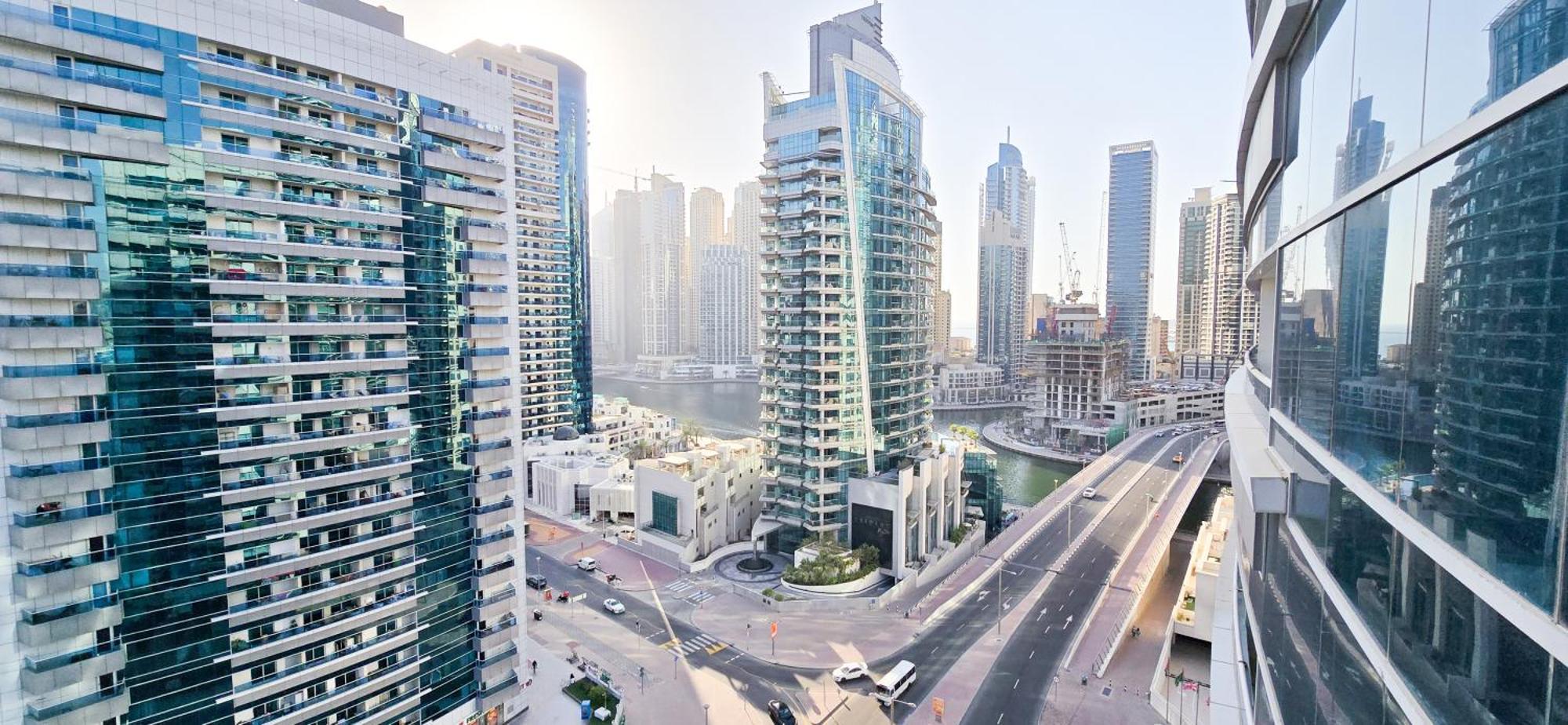 Spacious 2 Bed Apt At Marina High Floor دبي المظهر الخارجي الصورة